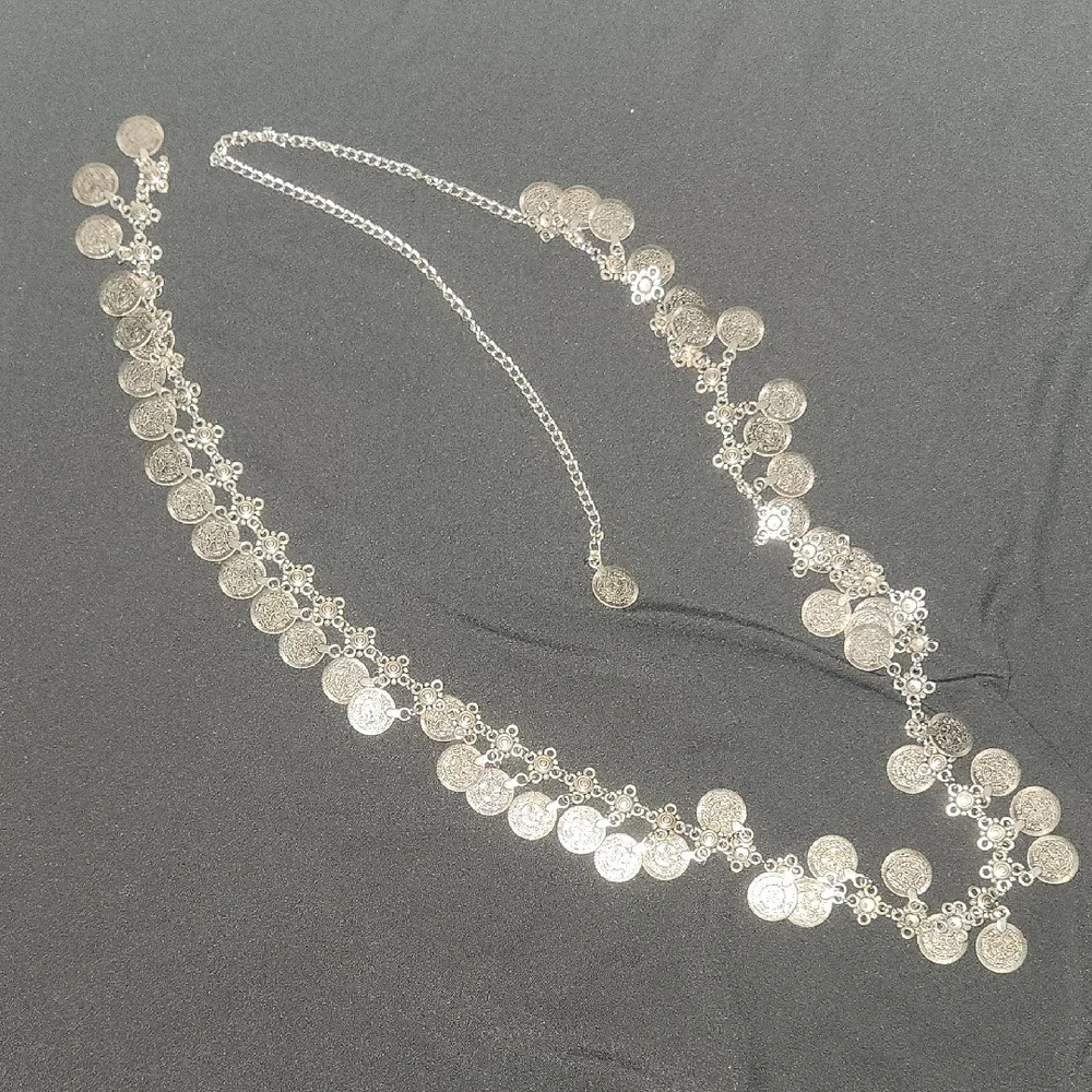 Vintage Silver Coin Belt - Picture 4 of 4